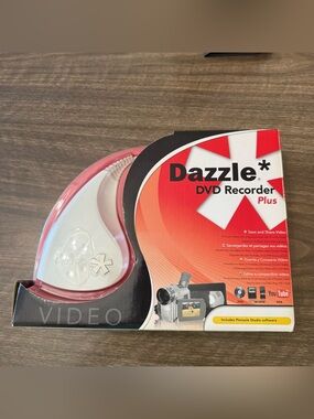 Dazzle DVD Recorder Plus in Pink and White